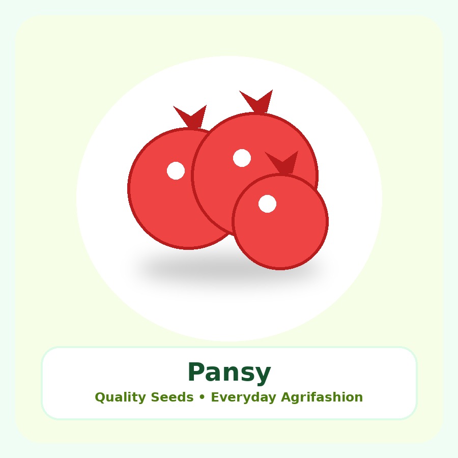 Pansy Seeds 250 Seeds