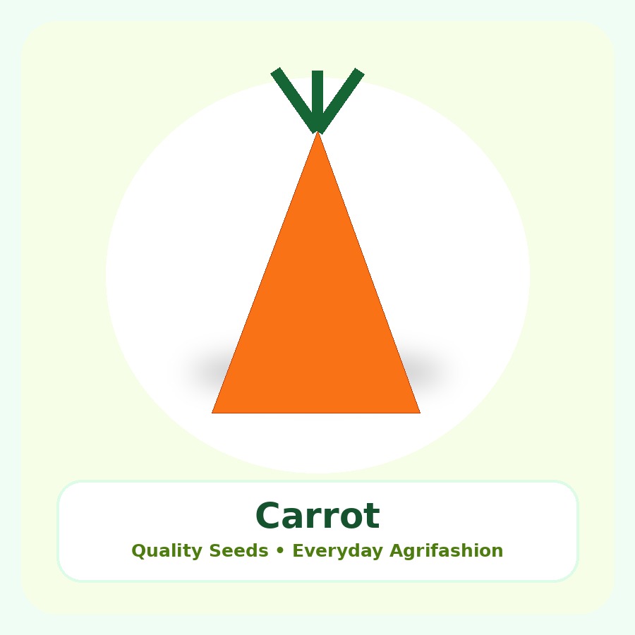 Carrot Seeds 500g